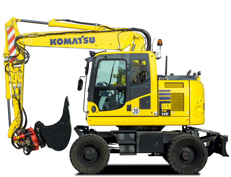 Komatsu PW148-10 Wheeled Excavator Parts Manual - Neo Truck Manuals