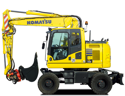Komatsu PW148-10 Wheeled Excavator Parts Manual - Neo Truck Manuals
