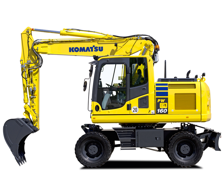 Komatsu PW160-10 Wheeled Excavator Parts Manual - Neo Truck Manuals