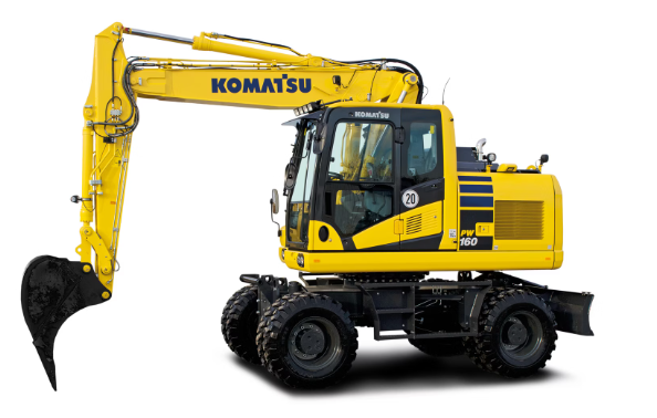 Komatsu PW160-11 Wheeled Excavator Parts Manual - Neo Truck Manuals