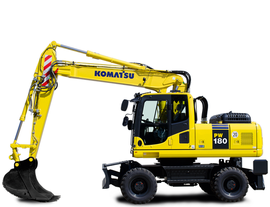Komatsu PW180-7 Plus Wheeled Excavator Parts Manual - Neo Truck Manuals