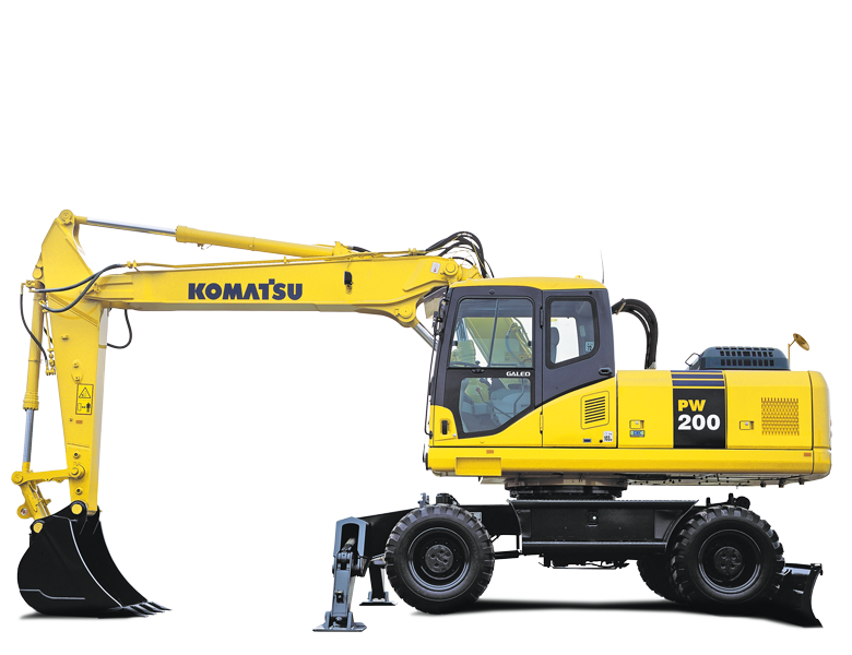Komatsu PW200-7 Plus Wheeled Excavator Parts Manual - Neo Truck Manuals