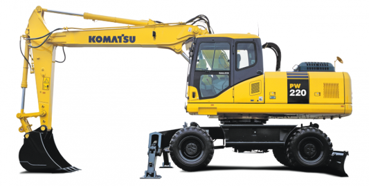 Komatsu PW220-7E0 Wheeled Excavator Parts Manual - Neo Truck Manuals