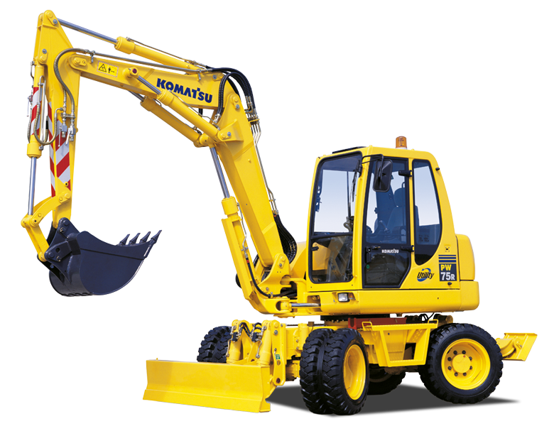 Komatsu PW75R-2 Hydraulic Excavator Parts Manual - Neo Truck Manuals