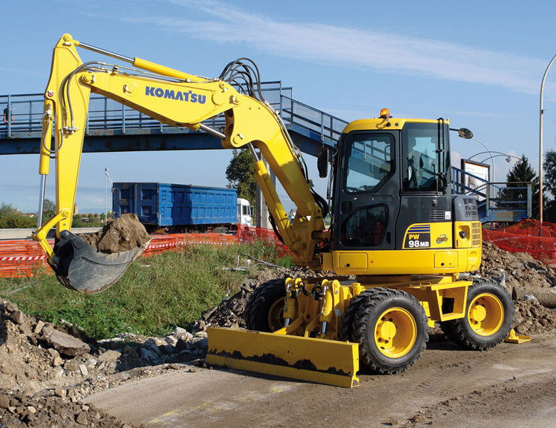Komatsu PW98MR-6 Wheeled Excavator Parts Manual - Neo Truck Manuals