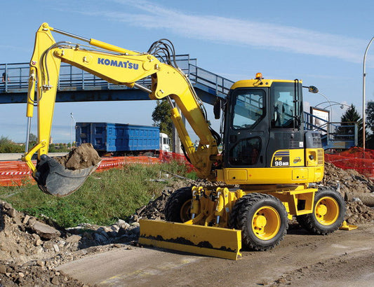 Komatsu PW98MR-6 Wheeled Excavator Parts Manual - Neo Truck Manuals