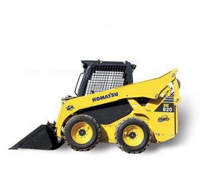 Komatsu SK820-5E0 Skid Steer Loader Parts Manual - Neo Truck Manuals