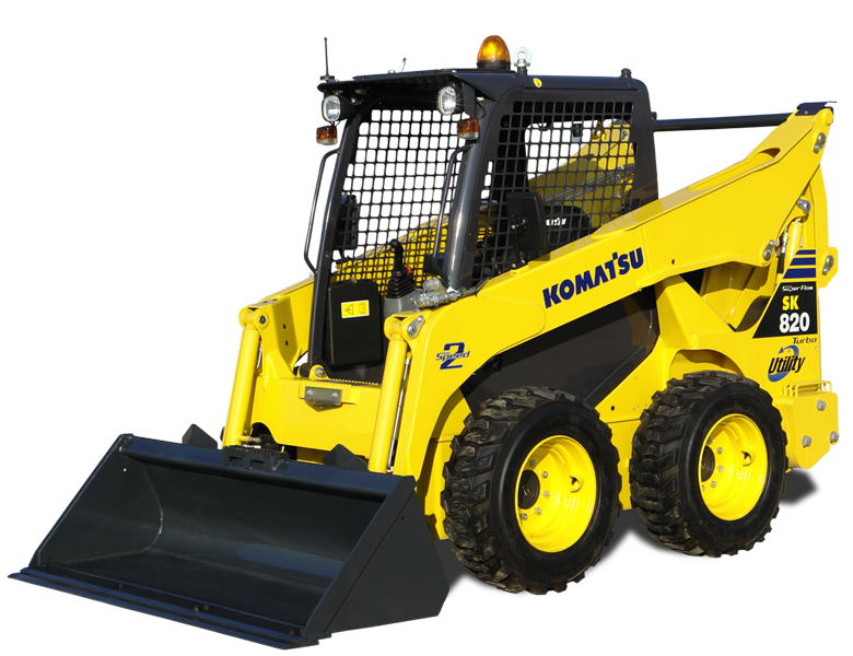 Komatsu SK820-5 Turbo Skid Steer Loader Parts Manual - Neo Truck Manuals