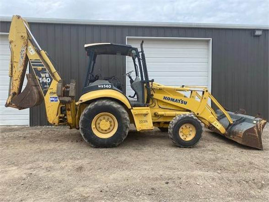 Komatsu WB140PS-2N Backhoe Loader Parts Manual - Neo Truck Manuals