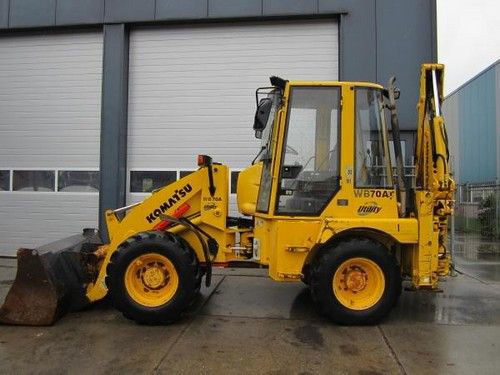 Komatsu WB70A-1 Backhoe Loader Parts Manual - Neo Truck Manuals