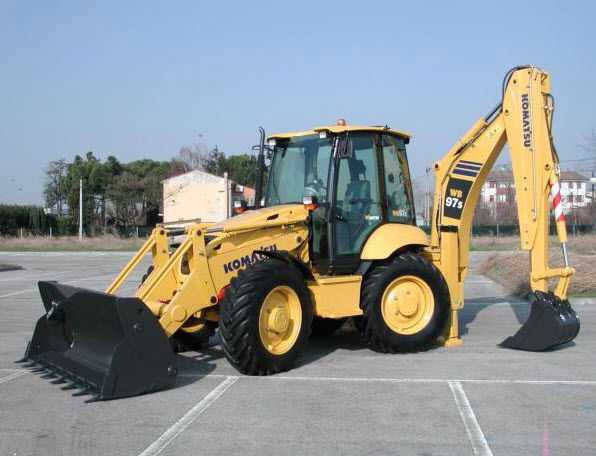 Komatsu WB97S-5E0 Backhoe Loader Parts Manual - Neo Truck Manuals