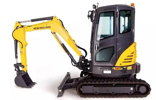 New Holland E30SR Mini Crawler Excavator Parts Manual